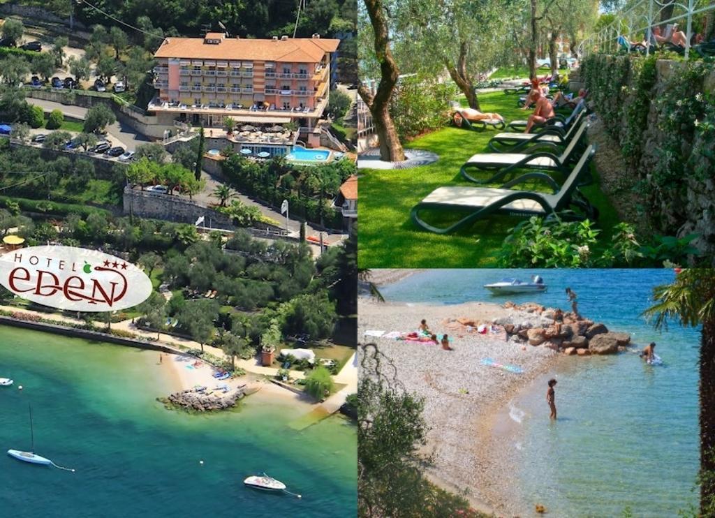 Hotel Eden Brenzone sul Garda Exteriör bild